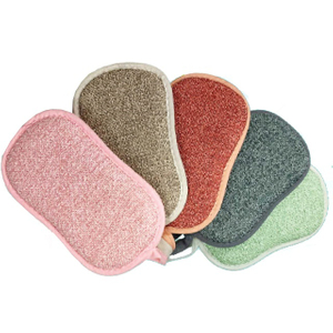 Khối xốp rửa ch&eacute;n vệ sinh nh&agrave; bếp Microfiber - JUHAO
