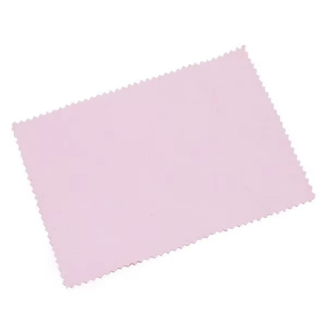 Chiffons de polissage de bijoux en microfibre avec logo imprim&eacute; - JUHAO