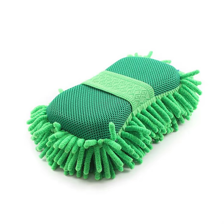 მიკროფიბერი Chenille Sponge Mitts მანქანის შუშების სარეცხი ხელთათმანები - JUHAO