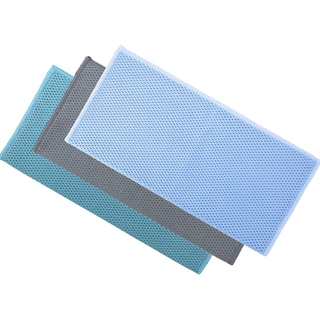 Microfiber Multi-Layer Mesh Open Weave Kichen Dishcloths - JUHAO