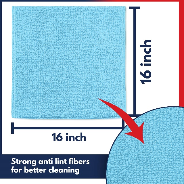 Vải l&agrave;m sạch sinh th&aacute;i t&aacute;i sử dụng Microfiber - JUHAO