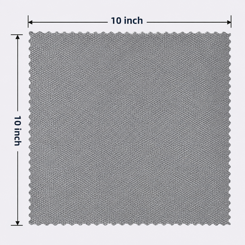 Pano de limpeza de vidro 10'&times;10' 